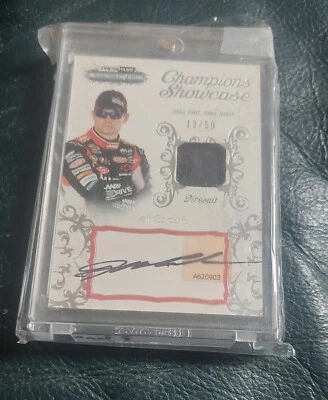PressPass Champion Showcase 2012 Jeff Gordon Autograph Card With Firesuit - Image 1 of 2