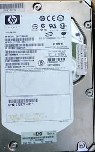 3.5'' top server drives SAS 73 GB 15000 rpm Cheetah ST373455SS untested - Picture 1 of 2