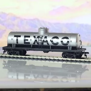 TYCO HO Scale #315A Texaco 40’ Single Dome Tank Car, Silver- Preowned - Picture 1 of 9