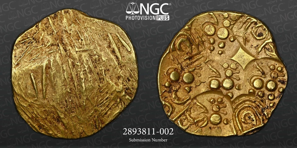 Pagode indiano AH1015 Chalukyas of Kalyana Jayasimha II - Imagem 1 de 3