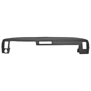 Dashboard Cap Cover Skin Overlay for 1970-72 Oldsmobile Cutlass 1 Piece Black - Picture 1 of 9