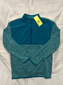 All In Motion Boys' Fleece ¼ Zip Sweater (Size: M) - Picture 1 of 2