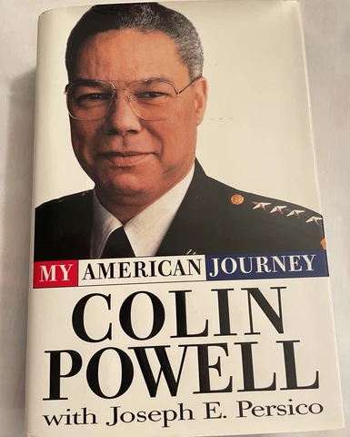 SIGNED Autographed Book.  My American Journey by Colin Powell Cover