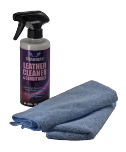 GUARDIAN LEATHER CLEANER & CONDITIONER-SOFAS,SUITES,HANDBAGS,JACKETS CAR - Picture 1 of 3