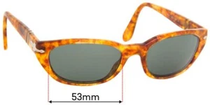 Lentes de repuesto para gafas de sol SFx para Persol 2977-s - 53 mm de ancho - Imagen 1 de 6