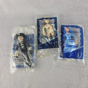 Pinocchio 2002 McDonalds Happy Meal Toy #1 Pinocchio #3 Blue Fairy #4 Medoro - Picture 1 of 9