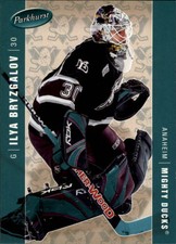 2005-06 Parkhurst Anaheim Ducks Hockey Card #10 Ilja Bryzgalov