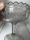 Antique Charles S Parnell MP for Cork Glass Candy Dish Avondale Rathdrum Ireland