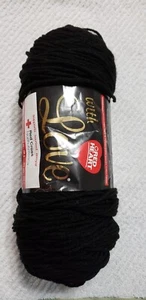 Filato Red Heart Super Saver 7 oz 370 iarde 100 acrilico nero - Foto 1 di 1
