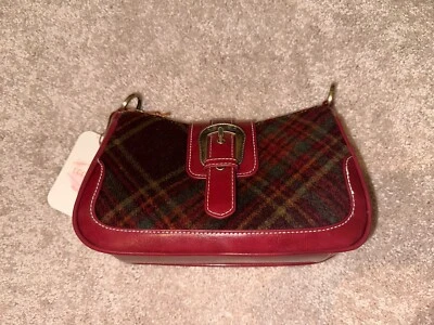 Bolso de Hombro Diario Ecosusi Alison Vintage Rojo Angola NUEVO CON ETIQUETAS Foto 1 de 4