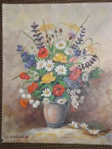 Edmund Hämmerle Pliezhausen Margeriten Mohn Rittersporn - Bild 1 von 1