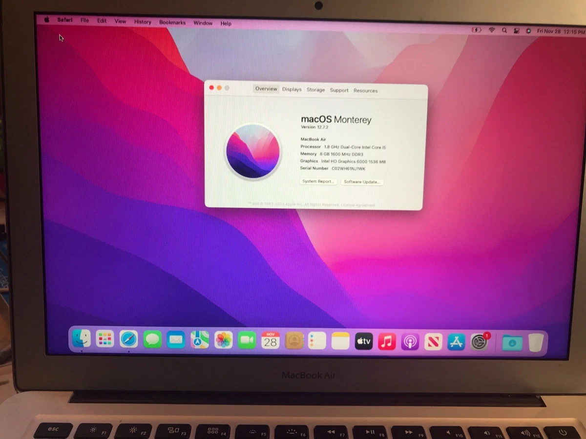 2017 Apple MacBook Air 13.3 Inch Laptops for sale | eBay