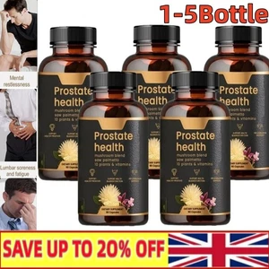 Prostate Health Capsules Support for Men’s Wellness 90pcs Natural Body Care New~ - Picture 1 of 10