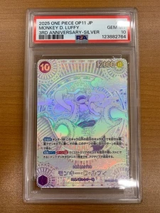 PSA 10 Luffy Nika OP05-119 Manga Arte Antiguo Cómic Paralelo Tarjeta de Una Pieza JPN - Imagen 1 de 10