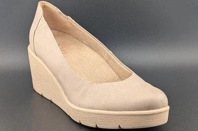 Zapatos de salón de cuña Soul Naturalizer About Time cálidos topo nobuck para mujer talla 8,5 Foto 1 de 4