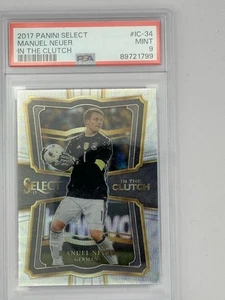 2017 Panini Select No. IC-34 Manuel Neuer In the Clutch PSA 10 - Bild 1 von 1