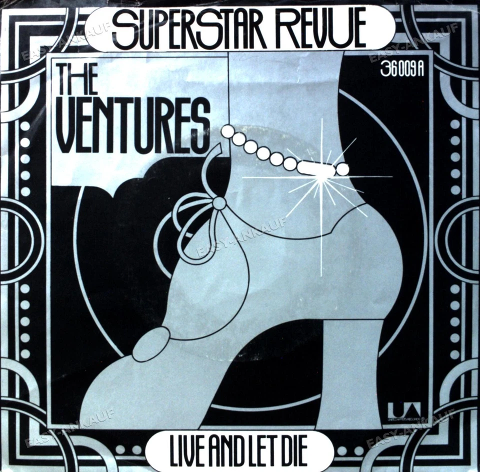The Ventures - Superstar Revue / Live And Let Die 7" (VG) . - Image 1 of 1