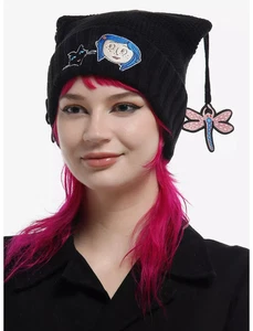 Coraline Dragonfly Tassel Subtle Ear Beanie NEW - Picture 1 of 1