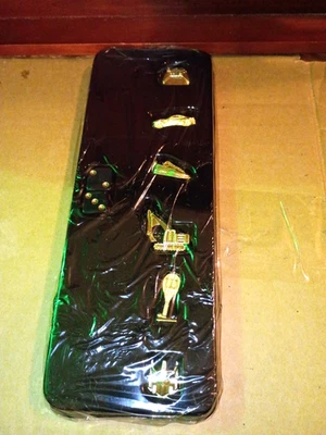 Monopoly Empire Own the World Top Brands Repuesto 6 Fichas Tono Dorado + Dados. Foto 1 de 2