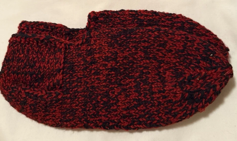 Handgestrickte Hausschuhe Gr. 43 - Bild 1 von 1