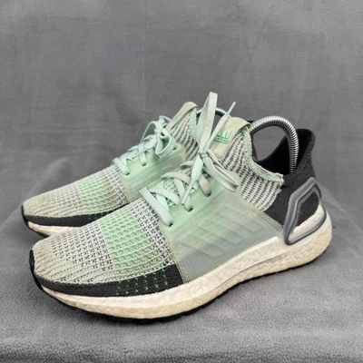 Adidas Ultraboost 2019 Mint Green Black Grey Running Shoes Sneakers Women US 7 - Image 1 of 4