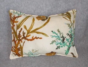 Handgefertigte Baumwolle kleine Koralle Muschel Wohnmobil Auto Schlafsaal Boot Schlafsofa dekoratives Kissen - Bild 1 von 4