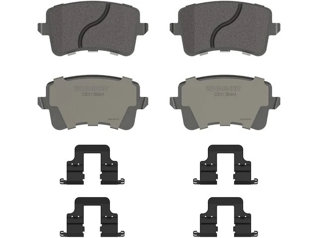 Juego de pastillas de freno trasero para Audi S4 2010-2016 2011 2012 2013 2014 2015 SM526VM Foto 1 de 1