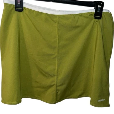 Falda de natación Reebok para mujer talla XL verde deportes acuáticos playa piscina vintage EE. UU. Nueva Foto 1 de 4