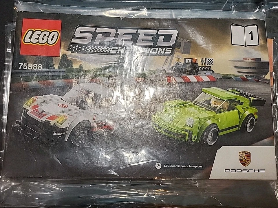 Lego Speed Champions 75888 Porsche 911 Instruction Manuals 1 And 2 - Image 1 of 1