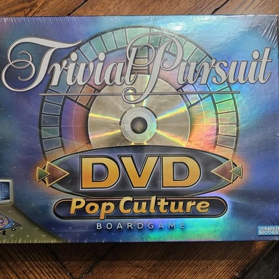 Vintage Trivial Pursuit Pop Culture Edition DVD Board Game 2003 New Sealed  - Image 1 of 4