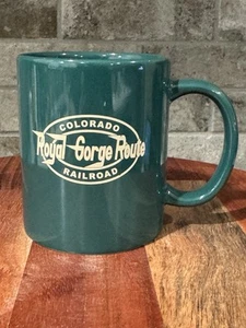 Colorado Railroad Royal Gorge Route Green COFFEE Tea Cup Mug Train - Picture 1 of 8