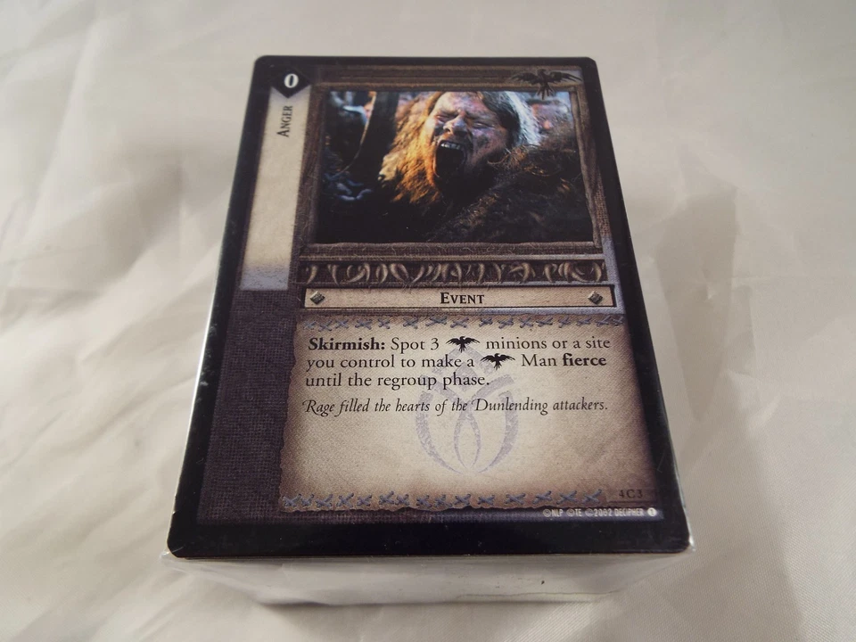 LORD OF THE RINGS TCG THE TWO TOWERS COMPLETE SET 121 COMMON CARDS - Image 1 of 1