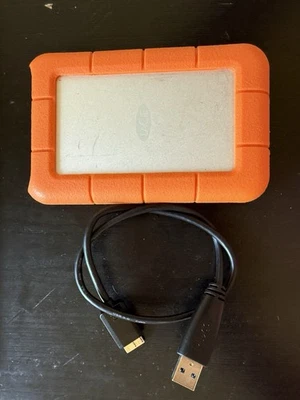 LaCie Rugged Mini 1TB Portable External Hard Drive USB 3.0 - RUGU3M2 - Used - Image 1 of 4
