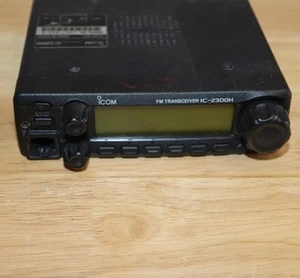 ICOM FM Transceiver IC-2300H Head Unit Only.... Untested - Afbeelding 1 van 4