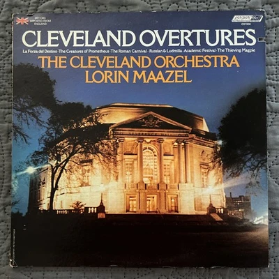 Cleveland Overtures: The Cleveland Orchestra,  Lorin Maazel LP (London CS 7006) - Image 1 of 4