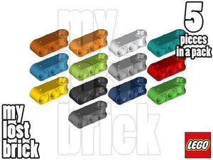 LEGO - Part 42003 - Technic Axle / Pin Connector (Pack of 5) +NEW +SELECT COLOUR - Picture 1 of 14