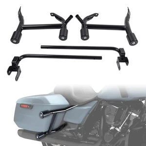 Borsa sella posteriore Guards Crash Bar per Harley Touring Street Glide King 09-25 - Foto 1 di 11