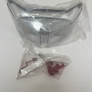 2006-2015 FZ1 LED CLEAR Taillight Tail Signal Light Integrated Rear SEQUENTIAL - Picture 1 of 4
