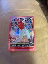2016 Donruss Optic Pink Paul Goldschmidt #81 Arizona SP