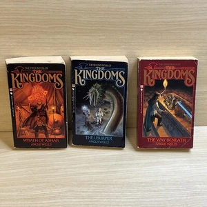 The Kingdoms Series Angus Wells PB Set of 3 Vols. 1-3 Paperback Fantasy Bantam - Imagen 1 de 6