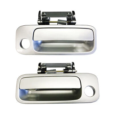 For 00-04 Toyota Avalon 3.0L Front Pair Set 2PCS Outside Door Handle 1F7 Silver - Image 1 of 4