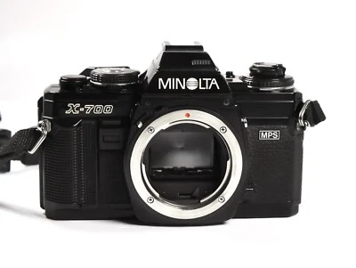 Cuerpo de cámara MINOLTA X700 MPS 35mm con parte trasera multifunción Foto 1 de 4