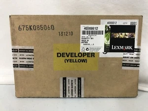 Genuine Lexmark 40X6612 Yellow Developer Carrier - NEW SEALED - Picture 1 of 2
