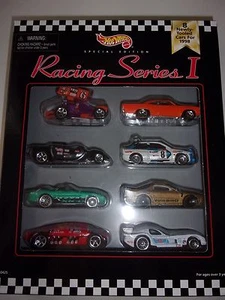 Hot Wheels Racing Series I Set of 8 Cars Special Edition 1:64 Scale NIB - Picture 1 of 6