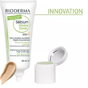 Bioderma Sebium Global Cover 30ml + 2g eliminate spots & blackheads, prone skin - Picture 1 of 2