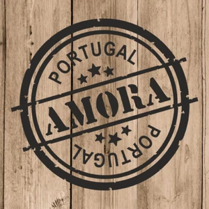 Vinilo de Corte Amora Pegatina Amora Portugal 10 cm Adhesivo Pared Tablet Coche - Imagen 1 de 4