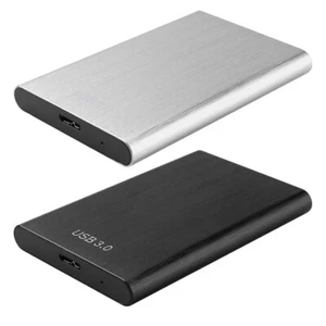 2,5" Externe Festplatte Caddy Tragbar für 1TB USB 3.0 SATA Festplattenspeicher - Bild 1 von 18
