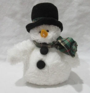 Ganz Plush Stuffed Animal Li'L SNOWY JOE Snowman with hat and scarf soft - Picture 1 of 5