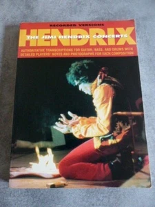 JIMI HENDRIX (concerts) - SONGBOOK / TABLATURE - GUITAR - BASS - DRUMS - Imagen 1 de 7