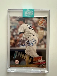 ‘24 Archives Signature Series 1995 Stadium Club Extreme Corps Paul O'Neill #519 - Picture 1 of 4